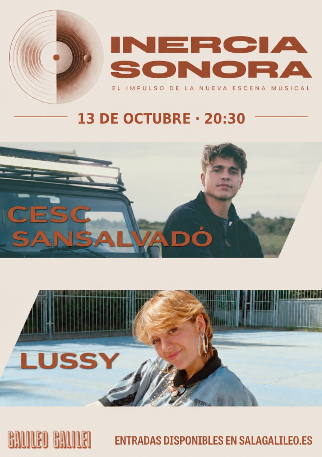 Inercia Sonora — Lussy + Cesc + Sansalvado